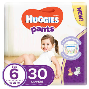 Huggies Pants Size 6