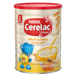 Cerelac From 6 Months Wheat And Honey With Milk Infant Cereal Tin