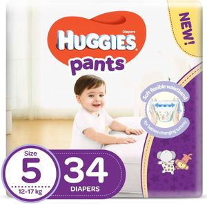 Huggies Baby Diapers Pants S5