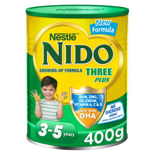 Nido Three Plus Growing Up Milk Powder For Toddlers 3 to 5 years Tin