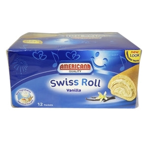 Americana Cake Swiss Roll Vanilla