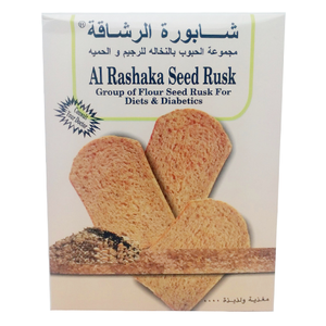 Al Rashaka Seed Rusk Diets & Diabetis