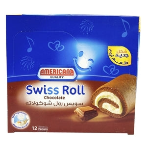 Americana Cake Swiss Roll Chocolate