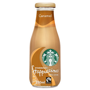 Starbucks Frappuccino Caramel Flavour Lowfat Coffee Drink Bottle