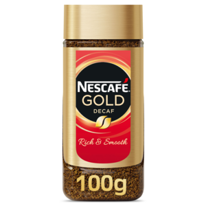 Nescafe Gold Instant Coffee Decaffeinated Jar