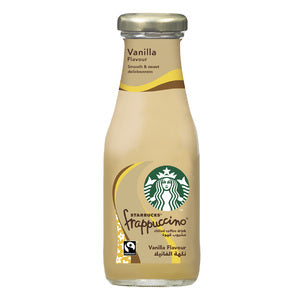 Starbucks Frappuccino Vanilla Flavour Lowfat Coffee Drink Bottle