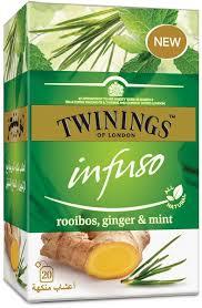 Twinings Infuso Rooibos Ginger&Mint