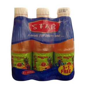 Star Mixed Fruit Juice Carbonated Drink