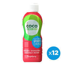 Coco Fuzion 100 Coconut Water Raspberry