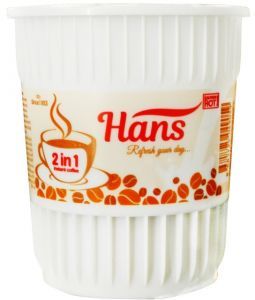 Hans Instant Coffee 2In1 Cups