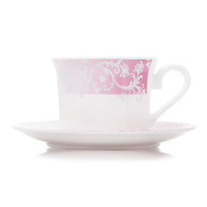 Union Edge Printed Teacup & Saucer Set