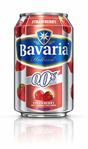 Bavaria Non Alcoholic Beverage Strawberry