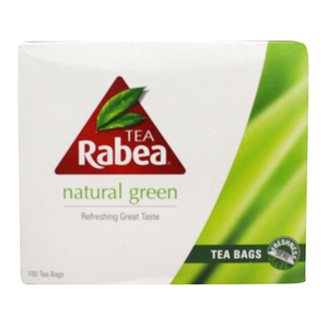 Rabea Tea Natural Green 100 Tea Bags