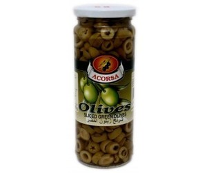 Acorsa Olives Green Pitted Jar