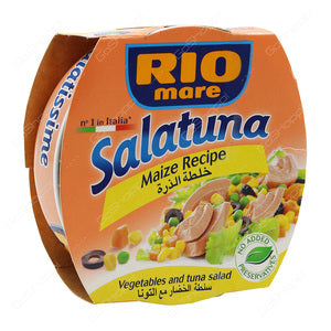 Rio Mare Salatuna Maize Recipe (Vegetables And Tuna Salad)