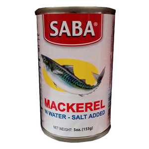 Saba Mackerel in Water