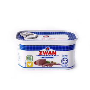 Zwan Luncheon Meat With Olives