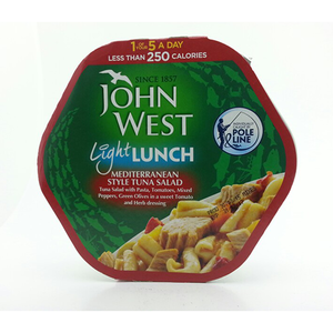 John West Light Lunch Mediterranean Style Tuna Salad