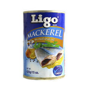 Ligo Mackerel In Natural Oil