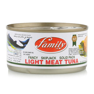 Family Light Meat Tuna Solid Eoe