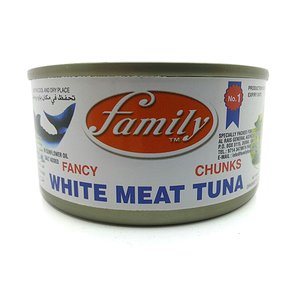 Family Fancy Chunks White Meat Tuna In Sunflower Oil