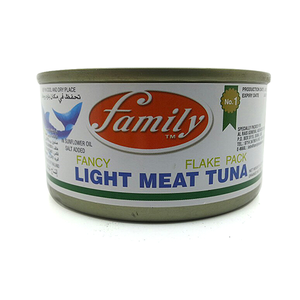 Family Fancy Flake Pack Light Meat Tuna In Sunflower Oil