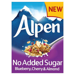 Alpen Muesli Blueberry, Cherry &Almond No Added Sugar