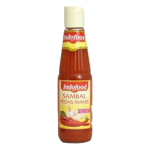 Indofood extra hot chili sauce