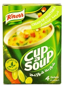 Knorr Cup A Soup Cream Of Vegetable