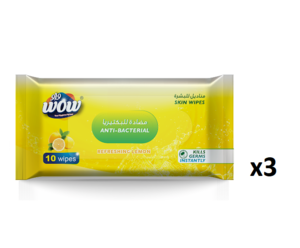 Wow Wet Wipes Antibacterial