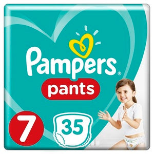 Pampers Pants Diapers Size 7 17+Kg Jumbo Pack