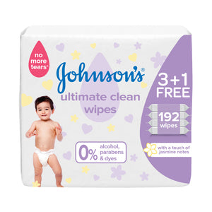 Johnsons Baby Wipes Ultimate Clean
