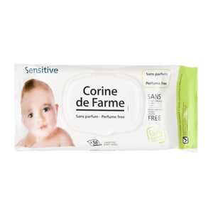 Corine De Farme Sensitive Baby Wipes With Lid