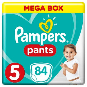 Pampers Pants Diapers Size 5 Junior 12-18 Kg Mega Box