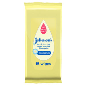 Johnson's Baby Head-to-Toe Wipes