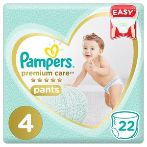 Pampers Pants Diapers Size 4 Maxi 9-14 Kg Carry Pack