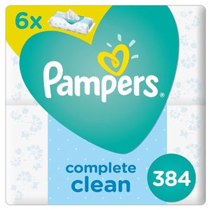 Pampers Fresh Clean Baby Wipes 4+2