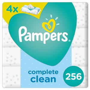 Pampers Fresh Clean Baby Wipes 3+1