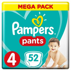 Pampers Pants Diapers Size 4 Maxi 9-14 Kg Mega Pack