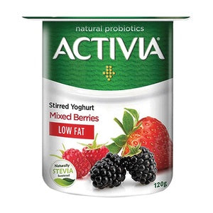 Activia Stirred Mixed Berries Low Fat Yoghurt