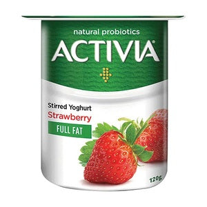Activia Stirred Strawberry Full Fat Yoghurt