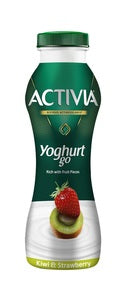 Activia YoghurtGo Drinkable Yoghurt Snack Kiwi-Strawberry