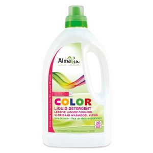 Almawin Liquid Laundry Detergent For Colored Clothes Lime Blossom Scent Vegan