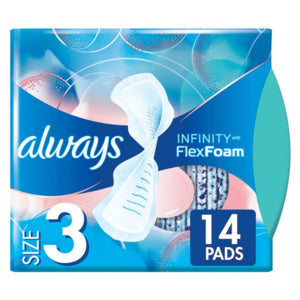 Always Zero Feel Day Revolutionary Technology Size 3 Sanitary Pads With Wings