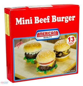 Americana Beef Mini Burger