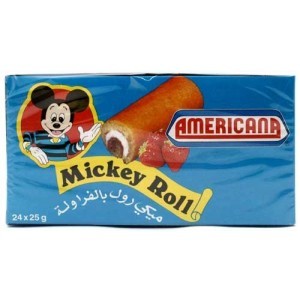 Americana Milky Roll Strawberry