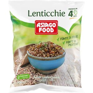 Asiago Frozen Ready Cooked Lentils