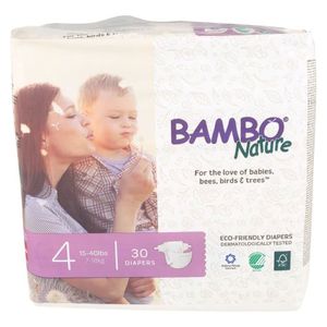 Bambo Nature Eco-Friendly Baby Training Pant Diapers Size 6