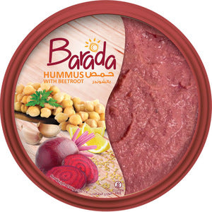 Barada Hummus With Beetroot