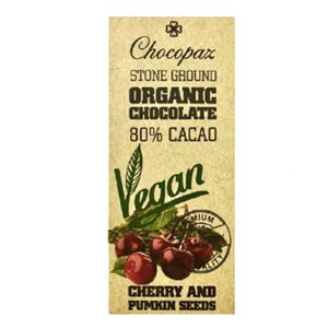 Chocopaz Stone Ground Organic Chocolate With Pistachios And Orange 80% Cacao